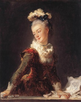 Marie Madeleine Guimard Bailarina Jean Honoré Fragonard Rococó Pinturas al óleo